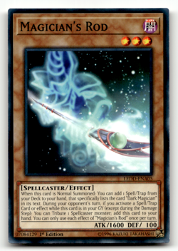 Magician's Rod LEDD-ENA05 1st Edition Common Legendary Dragon Decks LP - Image 1