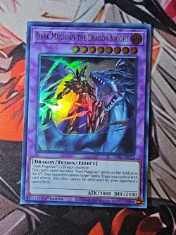 Dark Magician the Dragon Knight GFP2-EN125 (UR) 1st Edition LP - Image 1