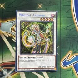 Yugioh! Magical Android BLMM-EN147 Secret Rare 1st Edition NM - Image 1