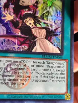 Yugioh! Dragonmaid Welcome - BLMM-EN066 - Ultra Rare - 1st Edition Near Mint En - Image 4