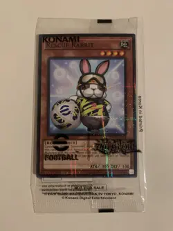 Yu-Gi-Oh! Rescue Rabbit EFootball Promo - EFC1-EN001 - 1st Edition - Near Mint - Image 1