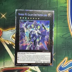 Yugioh! Number 90: Galaxy-Eyes Photon Lord MP25 Starlight Rare 1st Edition NM - Image 1