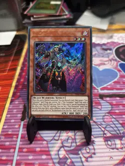 Yugioh Brotherhood Of The Fire Fist Ram FIGA-EN011 Secret No Name Misprint - Image 1