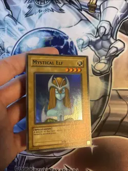 (ACL) Yugioh - Mystical Elf - Super Rare - Unlimited - LOB-062 - LP - Image 2