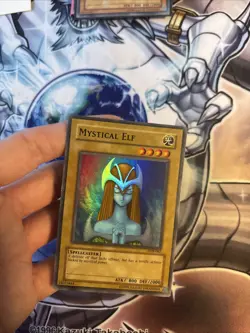 (ACL) Yugioh - Mystical Elf - Super Rare - Unlimited - LOB-062 - LP - Image 5