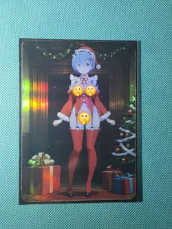 Beautiful Waifu Card - Rem - Goddess ACG Custom DIY Fan Art Card - Image 1
