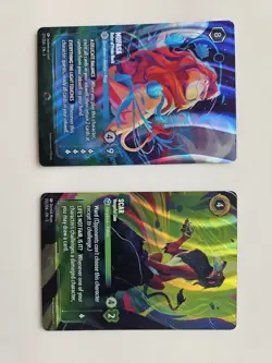 Lorcana Shimmering Skies ENCHANTED Cards - Mufasa & Scar - Image 2