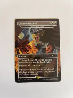 DESTROY THE DEAD (VANQUISH THE HORDE) Secret Lair Magic MTG MINT CARD - Image 1