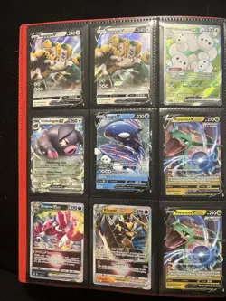Pokemon 9 Card Lot Ex And Vstar - Image 1