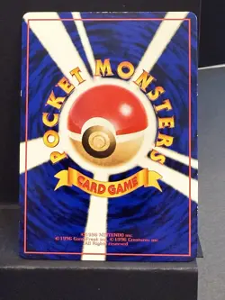 Pokemon card Mr. Mime No.122 Old Back Glossy Vending Series 1 Japanese Excellent - Image 2