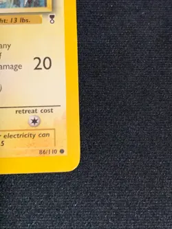 C281 POKEMON TCG PIKACHU 86 NON-HOLO VG-NM CARD LEGENDARY COLLECTION - Image 5