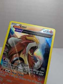 Entei 15/98 XY - Ancient Origins Reverse Holo LP Pokemon Card - Image 3