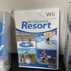 Nintendo bundle with wii sports resort video game and various pokemon cards 45496902339 - Image 1