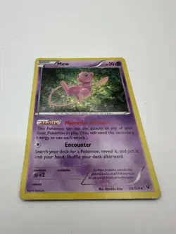Pokemon Mew TCG Holo Rare Card 29/124 XY Fates Collide 2016 LP See photos - Image 3