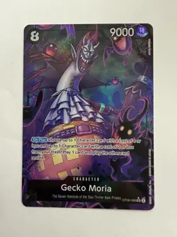 Gecko Moria OP06-086 Alt Art PRB-01 Premium The Best One Piece Card English - Image 1