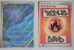 Phione 175/167 Illustration Rare Twilight Masquerade Pokemon TCG & Bonus Card - Image 1