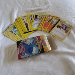 Pokemon Cards... Fusion Strike (Sword And Shield) Opened Pack - Image 1