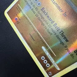 Hariyama 14/90 Reverse Holo Rare Undaunted Pokemon Card LP - Image 2