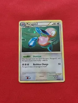 Porygon2 HGSS23 Rare 2010 Black Star Promo Holo New Pokemon Card - Image 1
