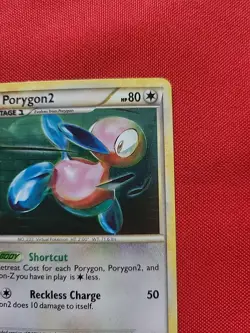 Porygon2 HGSS23 Rare 2010 Black Star Promo Holo New Pokemon Card - Image 5