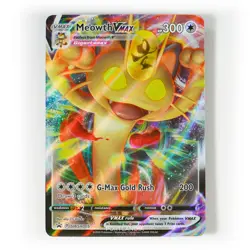 Pokemon - Meowth VMAX - SWSH005 - Black Star Promo - Full Art Card - Image 1