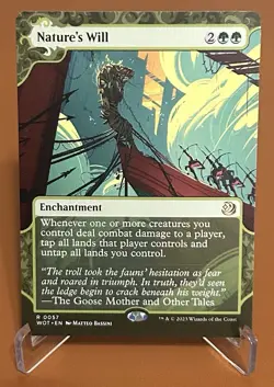 Nature's Will Wilds of Eldraine: Enchanting Tales Regular - Image 1