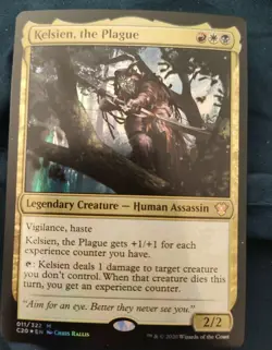 x1 Kelsien, the Plague - Foil M MTG Commander 2020 M/NM, English - Image 1