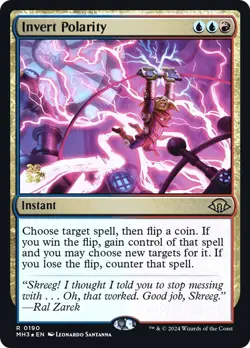 MTG Invert Polarity Foil Modern Horizons 3 NM - Image 1
