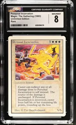 Personal Incarnation, Unlimited mtg. CGC 8 Near Mint/Mint! - Image 1