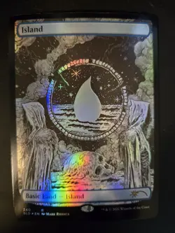 Island NM FOIL Secret Lair - Crushing Brutality MTG FREE SHIPPING - Image 1