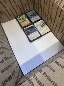 ??17lbs+ 4200+ UNSEARCHED Magic The Gathering Bulk Lot LP/NM w/ Rares & Foils? - Image 2