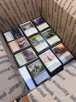 ??17lbs+ 4200+ UNSEARCHED Magic The Gathering Bulk Lot LP/NM w/ Rares & Foils? - Image 3