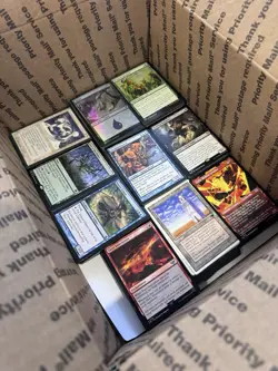 ??17lbs+ 4200+ UNSEARCHED Magic The Gathering Bulk Lot LP/NM w/ Rares & Foils? - Image 4