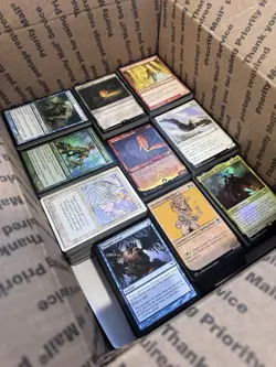 ??17lbs+ 4200+ UNSEARCHED Magic The Gathering Bulk Lot LP/NM w/ Rares & Foils? - Image 5