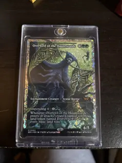 Overlord of the Hauntwoods (Showcase) (Fracture Foil) Duskmourn: House of Horror - Image 1