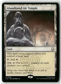 Abandoned Air Temple Avatar The Last Airbender MTG Magic NM - Image 1