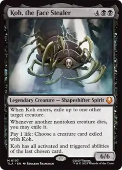 Koh, the Face Stealer [Avatar: The Last Airbender] MTG - Image 1