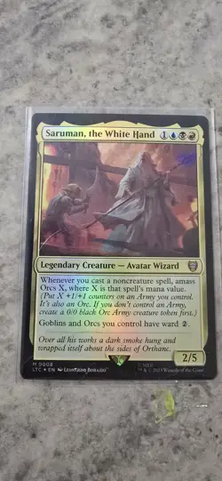 Saruman, the White Hand Commander: the Lord of the Rings: Tales of Middle-Earth - Image 1