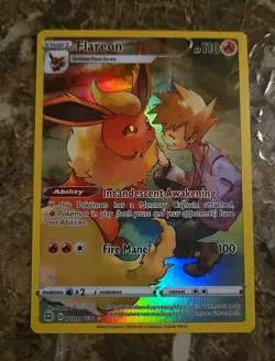 Flareon TG01/TG30 Swsh09: Brilliant Stars Trainer Gallery Holo Pokemon TCG Mint! - Image 1