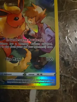 Flareon TG01/TG30 Swsh09: Brilliant Stars Trainer Gallery Holo Pokemon TCG Mint! - Image 4