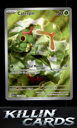Caterpie - 172/165 172/165 Pokemon Illustration Rare SV: Scarlet & Violet 151 Ca - Image 1