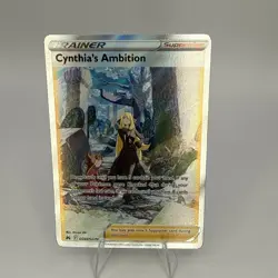 Cynthia’s Ambition GG60 (Pokemon 2023) Crown Zenith Galarian Gallery - NM/MINT - Image 1