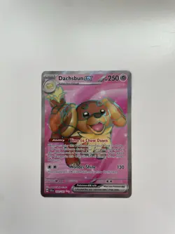 Pokemon TCG Dachsbun EX 160/142 Stellar Crown Ultra Rare NM - Image 1
