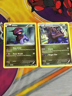 D1000 POKEMON TCG DRAGONS EXALTED 2012 DEINO 93 ZWEILOUS 95 MP - Image 1