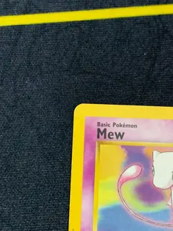 C352 POKEMON TCG NON-HOLO PLAYED MEW 8 BLACK STAR PROMO - Image 3