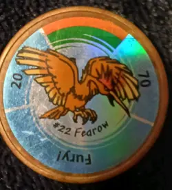 (Lot Of 3) 1999 Pokemon Battling CoinS #04 CHARMANDER, #22 FEAROW, #97 HYPNO - Image 3