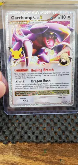Garchomp C LV.X 145/147 2021 Pokemon Celebrations: Classic Collection Holo - Image 1