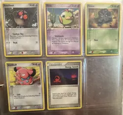5 Pokemon 2005 EX Unseen Forces TCG Mixed Lot - Image 1