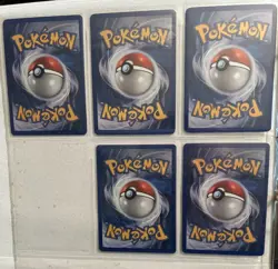 5 Pokemon 2005 EX Unseen Forces TCG Mixed Lot - Image 2