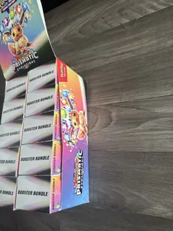 Pokemon TCG: Prismatic Evolutions Booster Bundle Display Case - Unsealed - Image 5